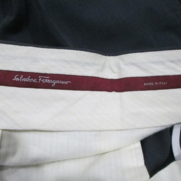 Salvatore Ferragamo Flat Front Dress Pants - Picture 8 of 10